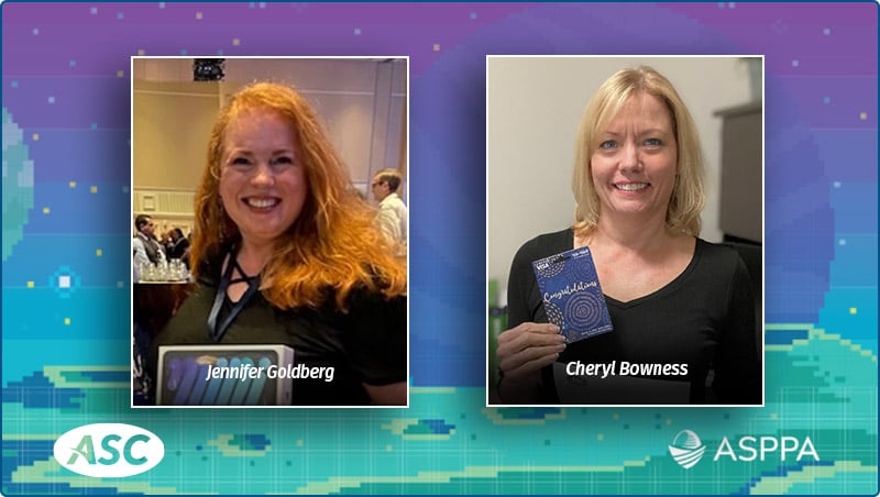 Jennifer Goldberg and Cheryl Bowness at ASPPA